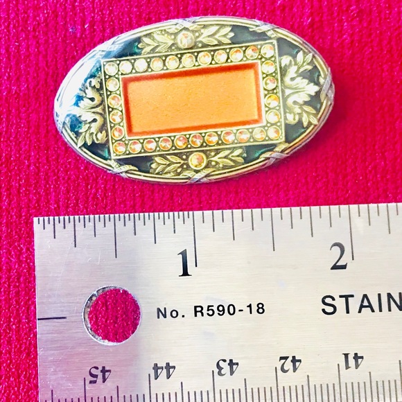 Vintage Catherine Popesco Parisian Brooch ❤️👌🌸 - Picture 3 of 4